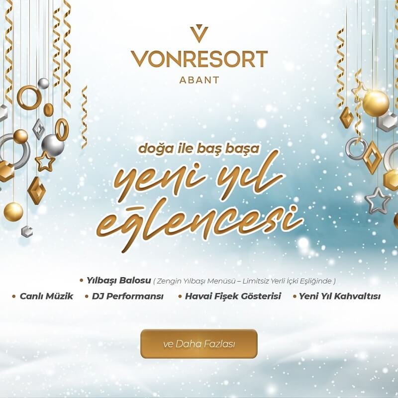 Vonresort Abant Yılbaşı Programı 2023